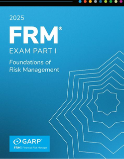 فایل PDF اصلی کتاب FRM Exam Part 1 2025 - Foundations of Risk Management